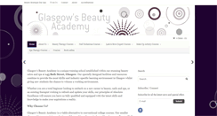 Desktop Screenshot of glasgowbeautyacademy.com